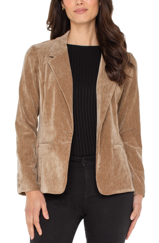 Harvest Khaki Fitted Blazer