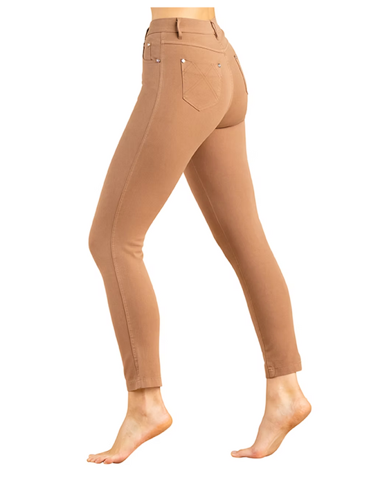 Stretch Skinny Pants – Camel