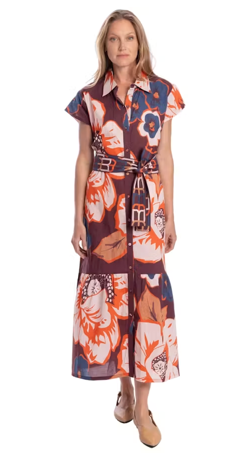 Leti Plum Dress