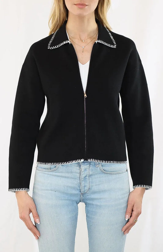 The Monaco Contrast Stitch Jacket