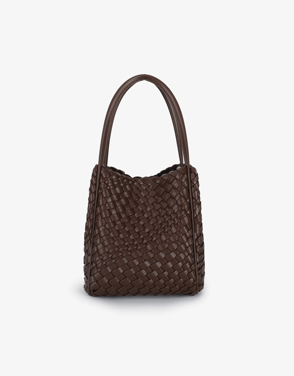 Chocolate Brown Woven Hollace Bag