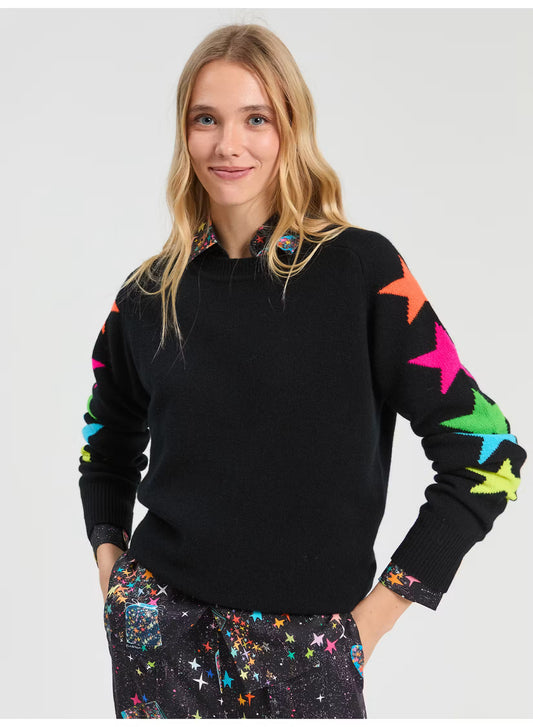 Lambswool Star Sweater